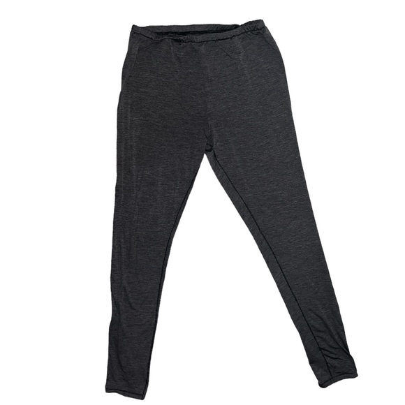 ☠️5/$20☠️ CUDDL DUDS |COMFORT STRETCH GIRLS GREY LONG UNDERWEAR - Picture 2 of 4